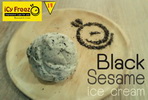 Black Sesame ice cream